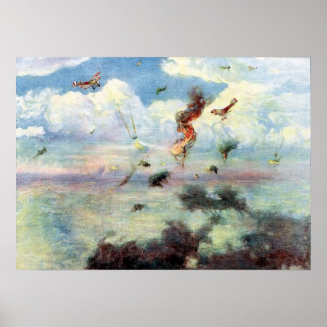 Henri Farre Der Feind wird Blind Poster (Vorne)