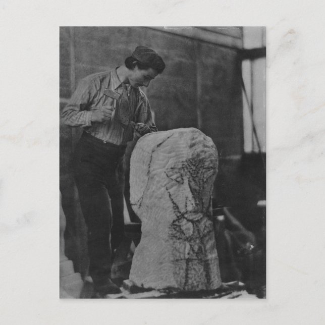 Henri Gaudier-Brzeska, c.1910 Postkarte (Vorderseite)