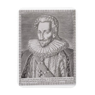 Henri IV (1553-1610) als König von Navarra, 1589 Magnet