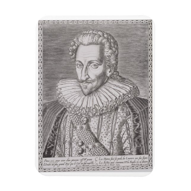Henri IV (1553-1610) als König von Navarra, 1589 ( Magnet (Vertikal)