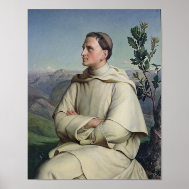 Henri Lacordaire in Sorreze, 1847 Poster (Vorne)