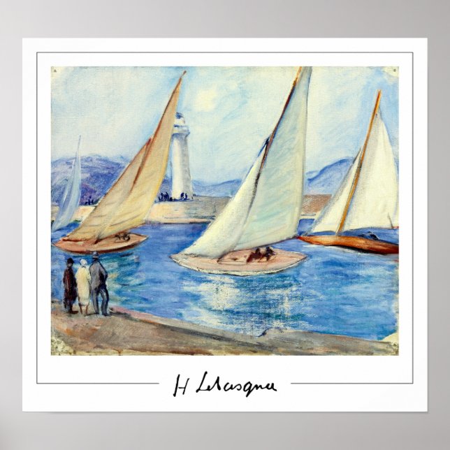 Henri Lebasque Zedign Art Poster #4 (Vorne)