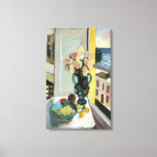 Henri Matisse - BLUME VOR EINEM FENSTER 1922 Leinwanddruck