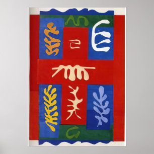 Henri Matisse - Cut Outs - Abstrakter Expressionis Poster