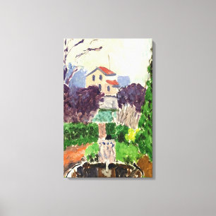 Henri Matisse - DER KÜNSTLER S GARDEN BEI ISSY LES Leinwanddruck