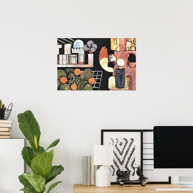 Henri Matisse, Die Marokkaner,  Poster (Heimbüro)