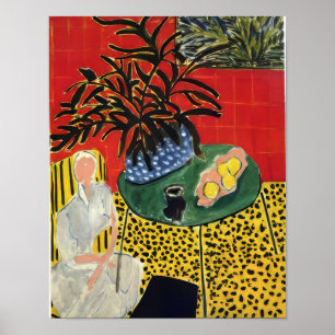Henri Matisse - Innenraum mit schwarzem Farn - 194 Poster