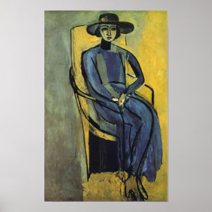 Henri Matisse - Porträt von Greta Prozor - 1916 Poster