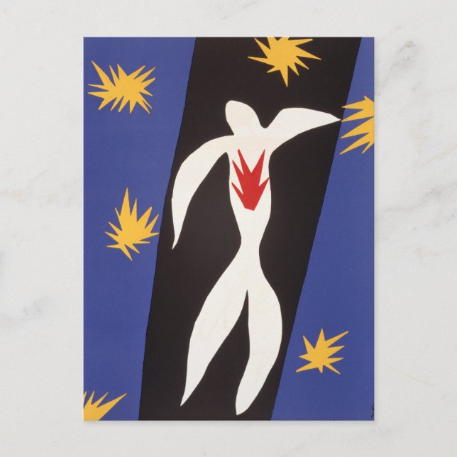 Henri Matisses Verve, Postkarte (Vorderseite)