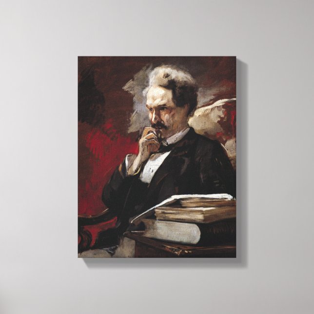 Henri Rochefort Leinwanddruck (Vorderseite)