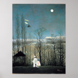 Henri-Rousseau-Abend Poster