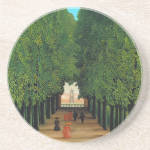 Henri Rousseau, Allee im Park in Saint-Cloud Getränkeuntersetzer