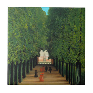 Henri Rousseau, Avenue im Park at Saint Cloud Fliese