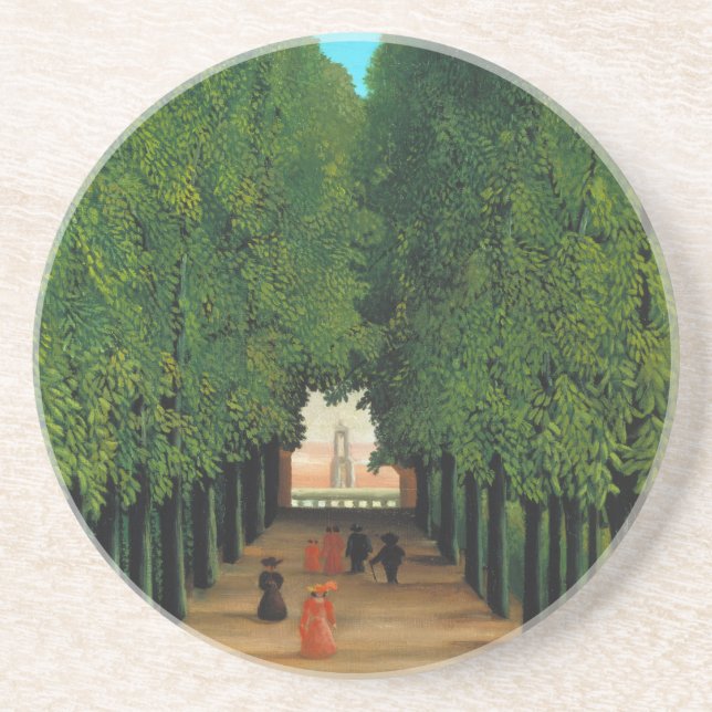 Henri Rousseau, Avenue im Park at Saint Cloud Getränkeuntersetzer (Vorne)