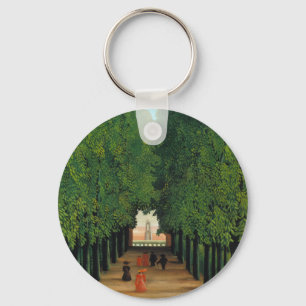 Henri Rousseau, Avenue im Park at Saint Cloud Schlüsselanhänger