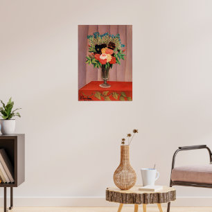 Henri Rousseau, Blumenstrauß, Poster
