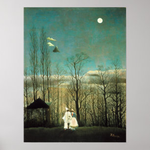 Henri Rousseau Carnival Abend Poster