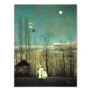 Henri Rousseau Carnival Abend Printing Fotodruck