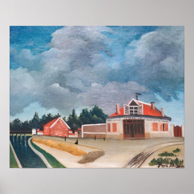 Henri Rousseau - Chair Factory Poster (Vorne)