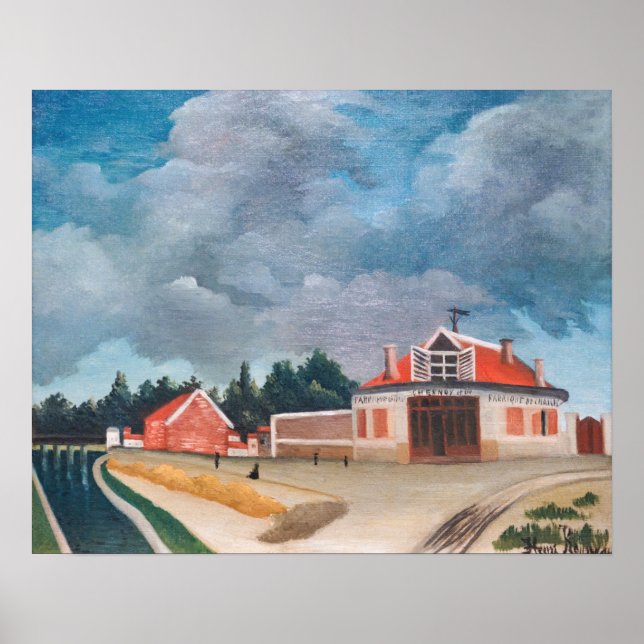 Henri Rousseau - Chair Factory Poster (Vorne)