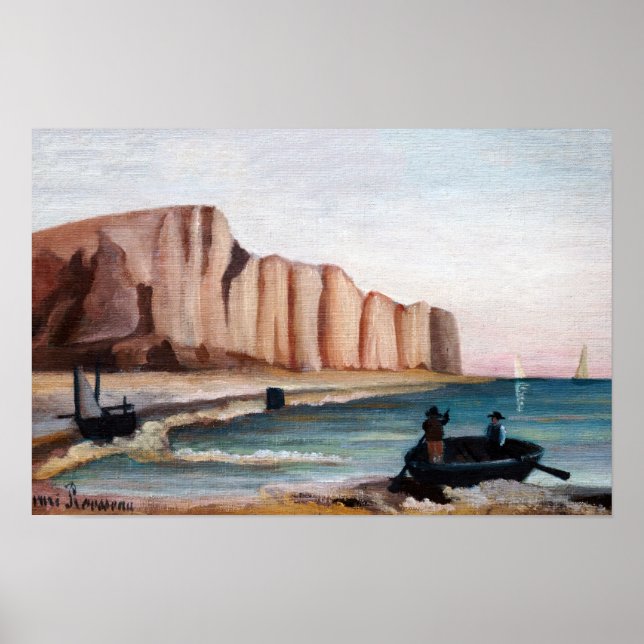 Henri Rousseau - Cliffs Poster (Vorne)