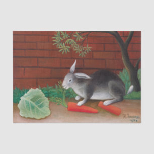 Henri Rousseau - Das Mahl des Kaninchens Seidenpapier