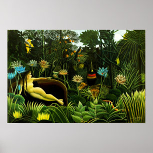 Henri Rousseau Das Traumposter Poster