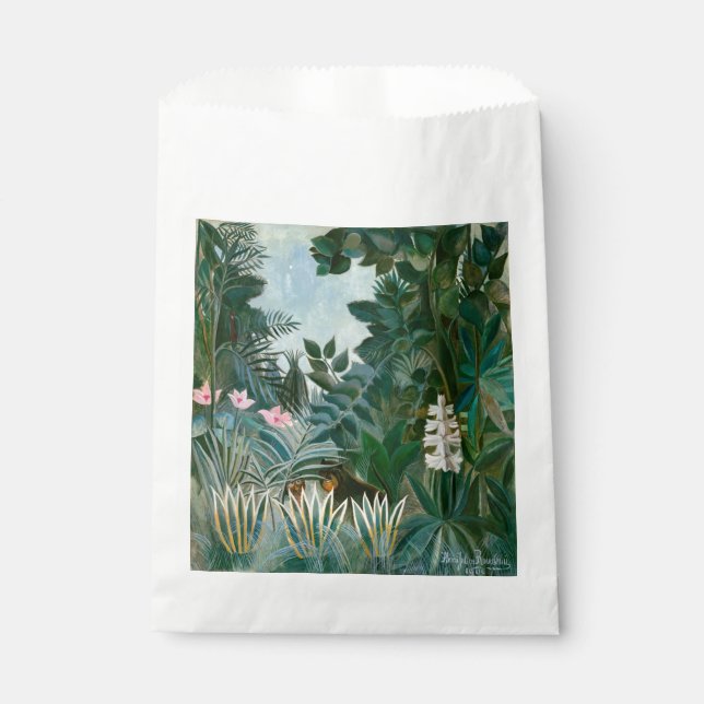 Henri Rousseau - Der Äquatorialdschungel Geschenktütchen (Vorderseite)