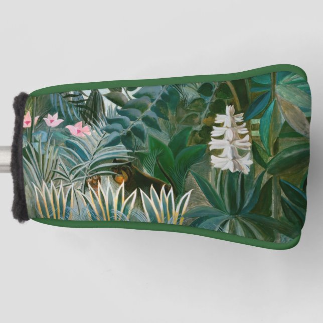 Henri Rousseau - Der Äquatorialdschungel Golf Headcover (Vorderseite)