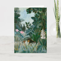 Henri Rousseau - Der Äquatorialdschungel