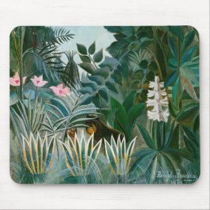 Henri Rousseau - Der Äquatorialdschungel Mousepad