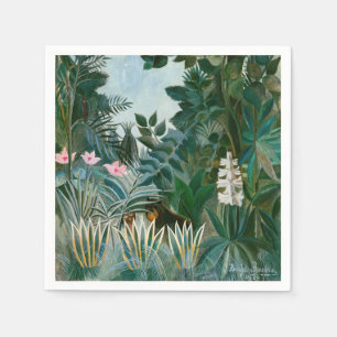 Henri Rousseau - Der Äquatorialdschungel Serviette