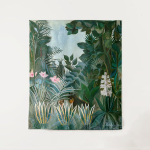 Henri Rousseau - Der Äquatorialdschungel Wandteppich