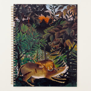 Henri Rousseau - Der hungrige Löwe Planer