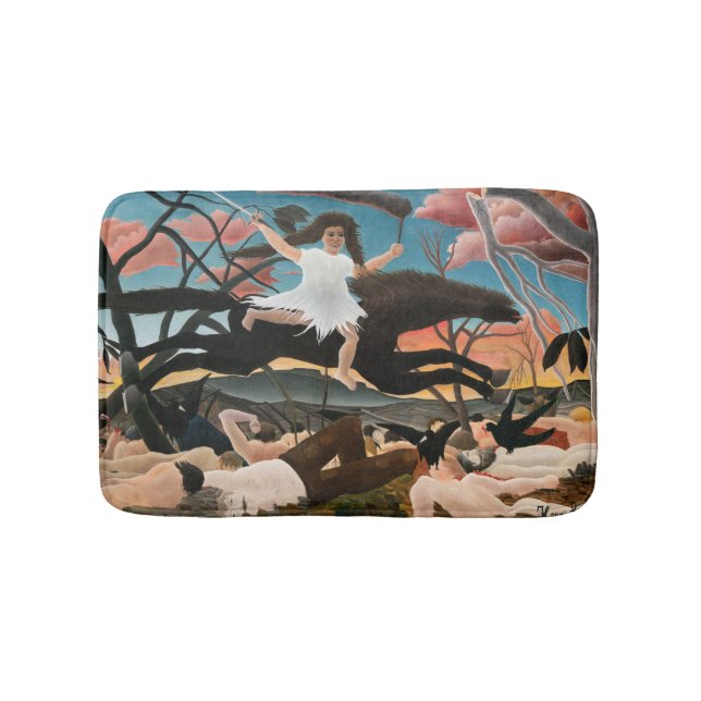 Henri Rousseau - Der Krieg Badematte (Vorderseite)