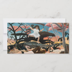 Henri Rousseau - Der Krieg Dankeskarte