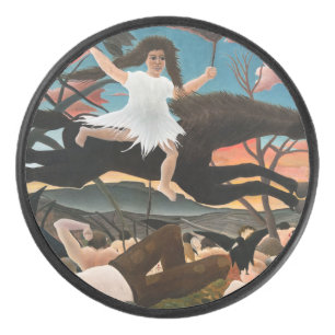 Henri Rousseau - Der Krieg Eishockey Puck