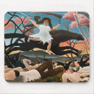 Henri Rousseau - Der Krieg Mousepad
