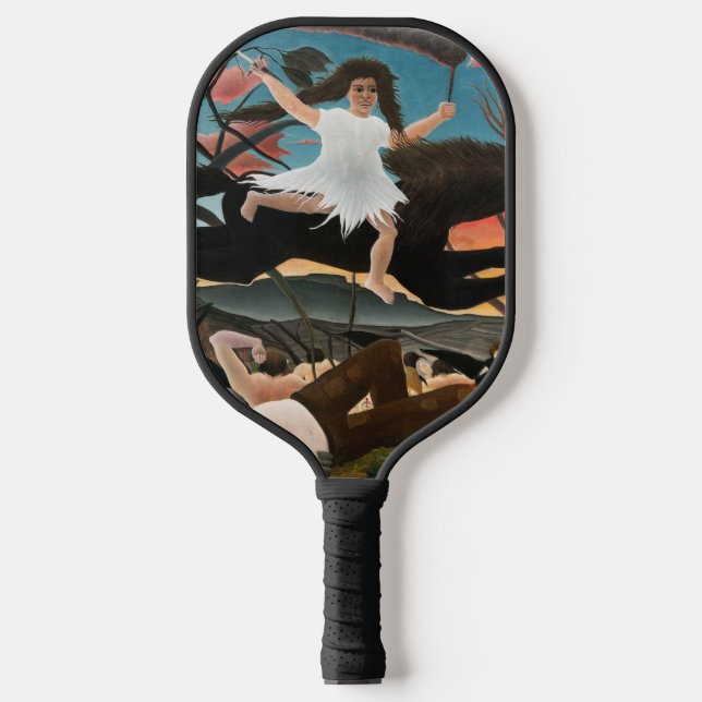 Henri Rousseau - Der Krieg Pickleball Schläger (Vorderseite)