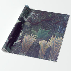 Henri Rousseau - Der Schlangenbeschwörer Geschenkpapier