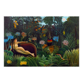 Henri Rousseau Der Traum 1910 (Le Rêve) CC1146 Poster