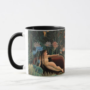 Henri Rousseau Der Traum Dschungel Blumen Surreali Tasse