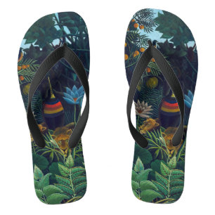 Henri Rousseau - Der Traum / Le Reve Flip Flops