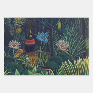 Henri Rousseau - Der Traum / Le Reve Geschenkpapier Set