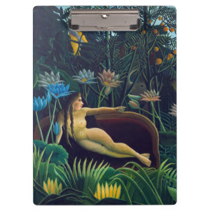 Henri Rousseau - Der Traum / Le Reve Klemmbrett