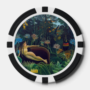 Henri Rousseau - Der Traum / Le Reve Pokerchips