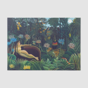 Henri Rousseau - Der Traum / Le Reve Seidenpapier