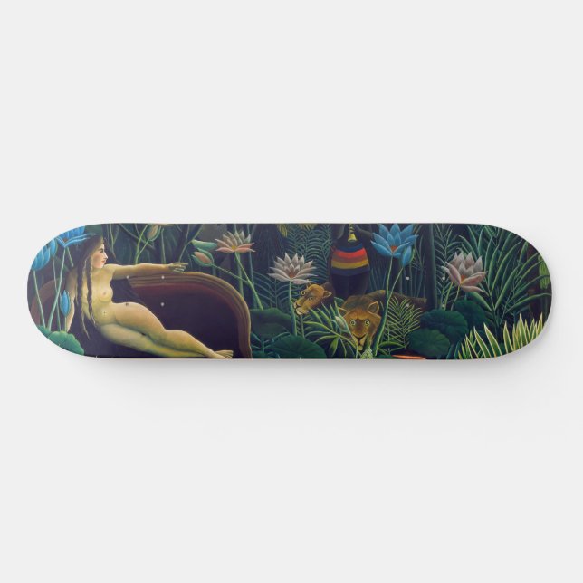 Henri Rousseau - Der Traum / Le Reve Skateboard (Horizontal)