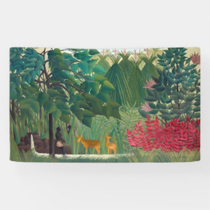 Henri Rousseau - Der Wasserfall Banner