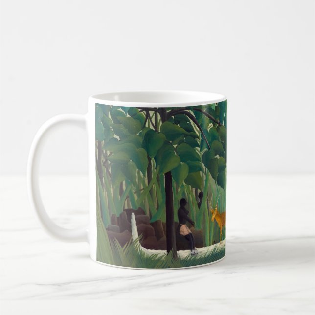 Henri Rousseau - Der Wasserfall Kaffeetasse (Links)